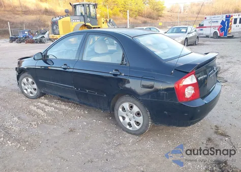2006 Kia Spectra Ex/Lx/Sx из США, поврежденный, VIN KNAFE121665367713